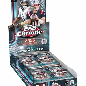 BOX BREAK 1 - 1 - 2025 - Topps Chrome Hobby box!!!
