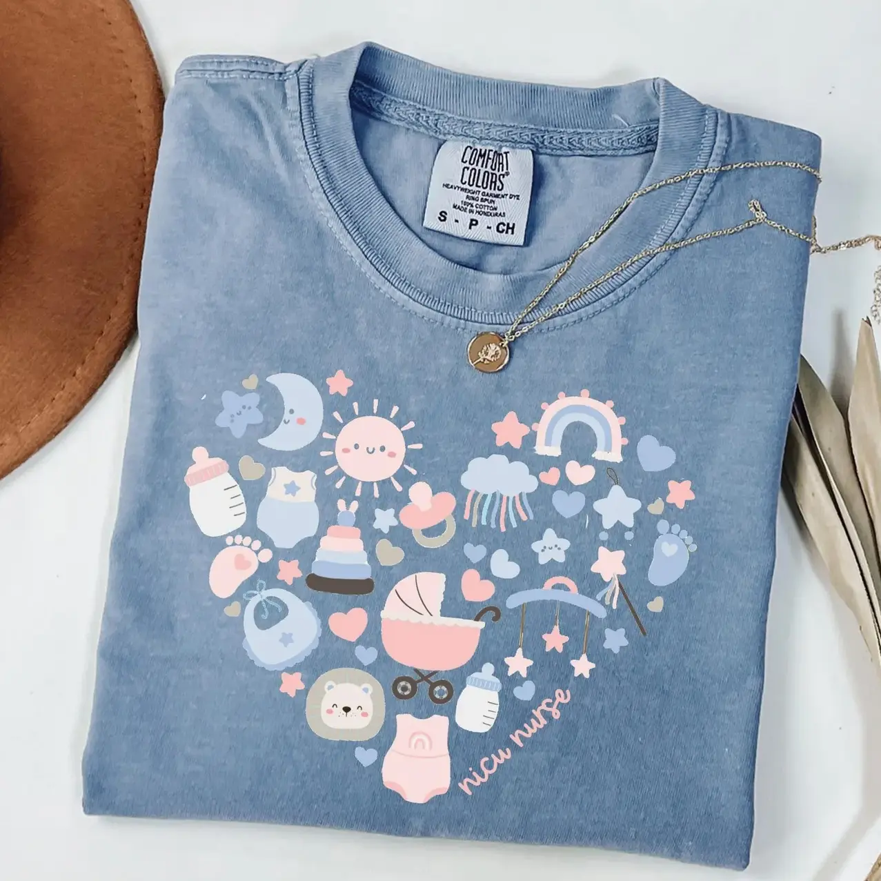 NICU Nurse Shirt - Neonatal Intensive Care Tee - Cute Nurse Gift for Amazon & TikTok QNE