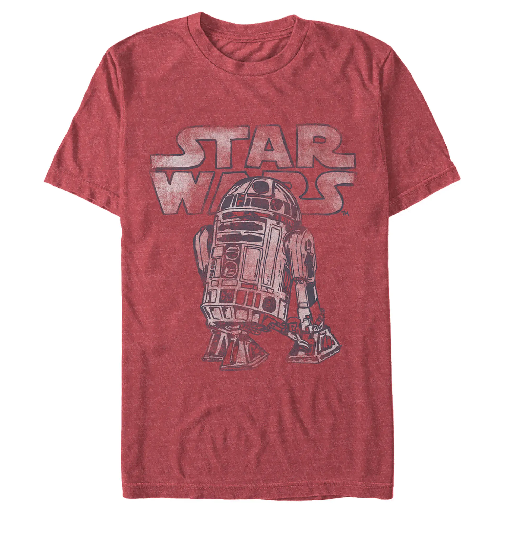 Men's Star Wars Faded R2-D2 Droid T-Shirt Men's Star Wars Faded R2-D2 Droid T-Shirt