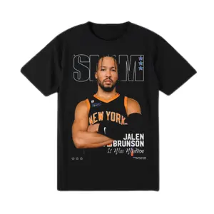 SLAM Jalen Brunson It Was Written shirt, Basketball Star Graphic Vintage Streetwear shirt for New York Fans, Playoff Game Day Gift