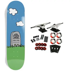 World Industries Skateboard Complete Skateboarding is Dead 8.5" x 32.2"