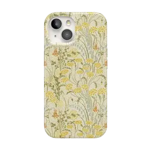 Casely iPhone 15 Plus Case | Boho Blooms | Golden Floral | Compatible with MagSafe | Classic Ultra Thin Design
