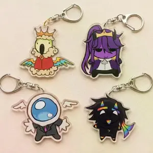 MCYT Unstable Universe Yt Translucent Keychain | YT portable universe & lifesteal SMP keychains | Unique Keychains for Personal Style, Cute Keychains for Bags and Keys, Durable, Lightweight and Perfect for Personal Style, Collecting and Gifting