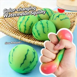 Soft Slow-Return Stress Relief Toy, Realistic Watermelon Design, Perfect for Relaxation, Durable and Safe Material, Ideal Gift Choice, Slow Return Stress Ball