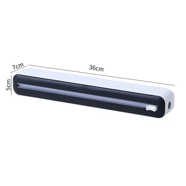 Magnetic Plastic Wrap Dispenser With Cutter from shoomark