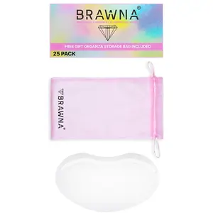BRAWNA - Protective Shower Visors for Eyes & Brows after Surgery Blepharoplasty - Lash Extension After Care - Eyebrow Microblading Aftercare - Eyebrow Tint Henna Lamination Aftercare -  False Eyelashes Protective Mask eyelash glue