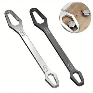 Universal Torx Wrench 3 17mm 8 22mm 5mm Thickness Self Tightening Adjustable Wrench Board Double Head Torx Spanner Hand Tools