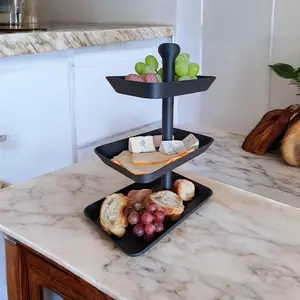 3-Tier Rectangular Serving Tray
