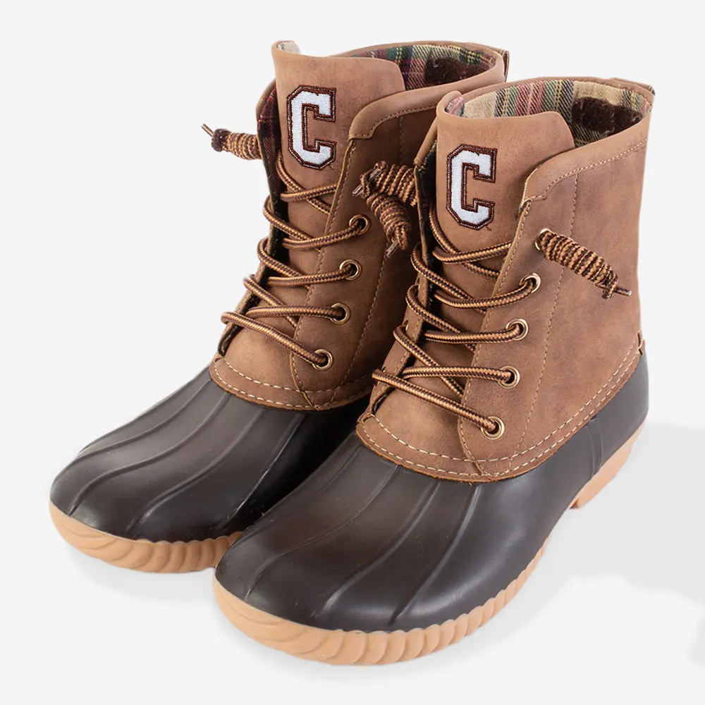 College of Charleston Cougars Duck Boots | Brown