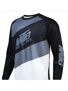Downhill Jersey Mountain Bike T-shirt DH Polera Mtb Jersey Off Road Motorcycle Outdoor Sports Long Sleeve Breathable T-shirt