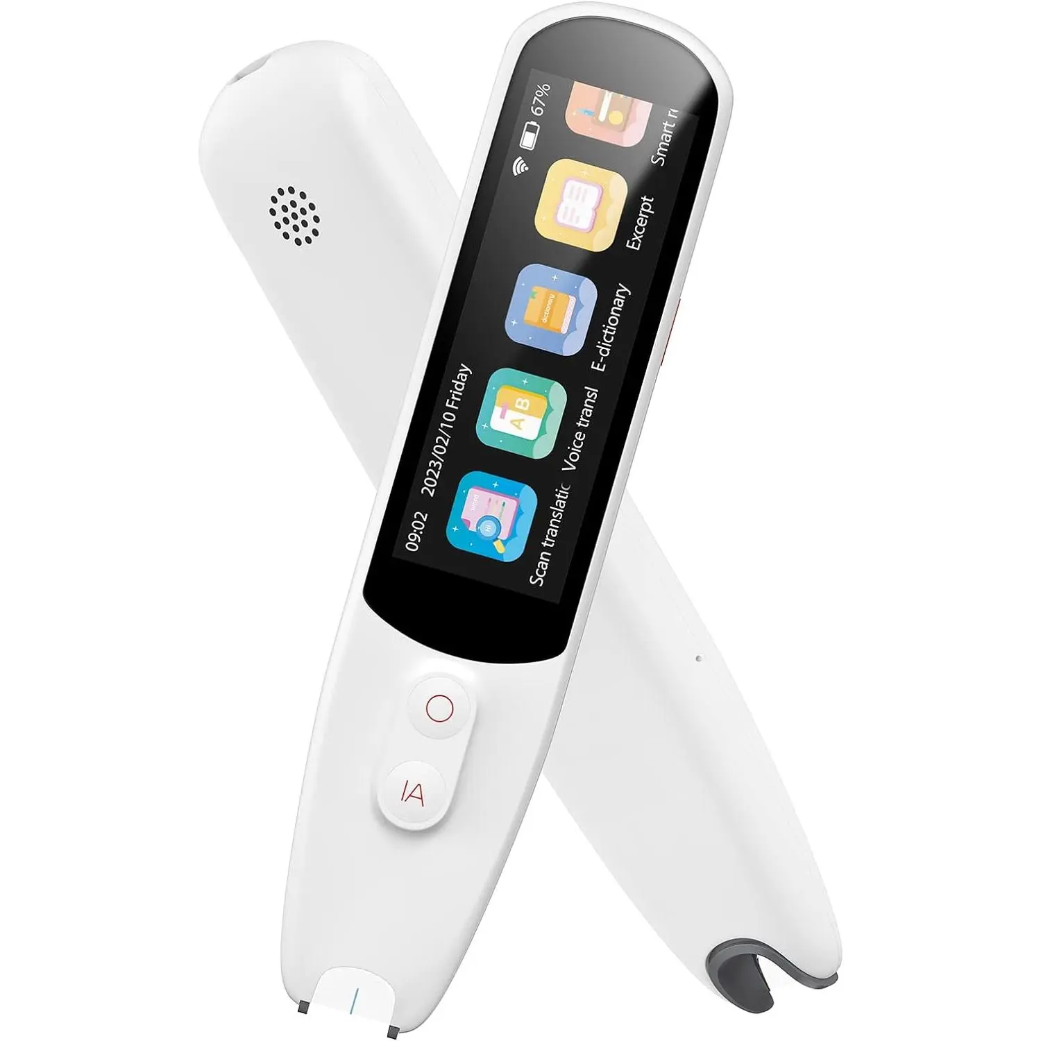 Pen Scanner, Text to Speech Device for Dyslexia, OCR Digital Highlighter Reader Pen, Exam Reading Pen, Bluetooth Langage Translator, No Monthly Fee