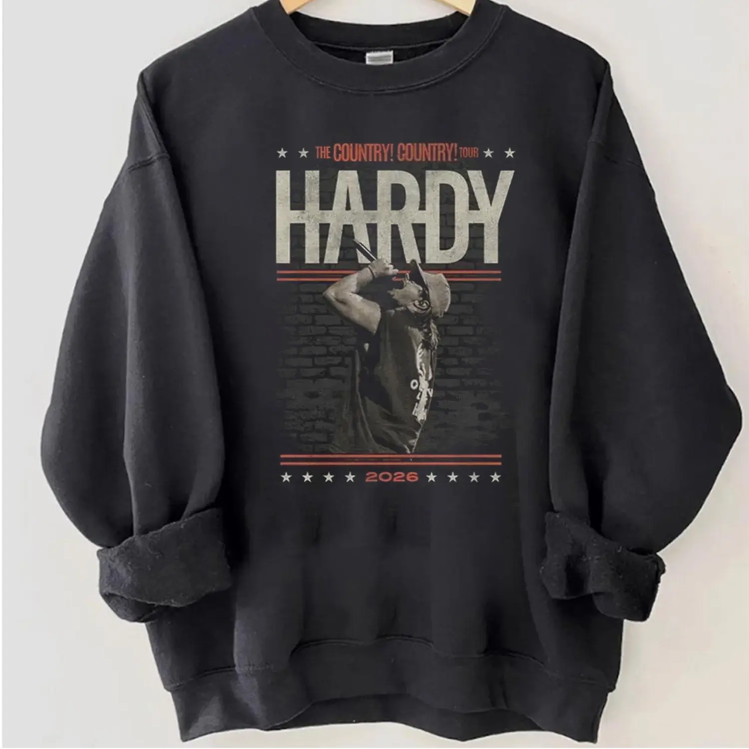 Comfort Colors Hardy Country Country Tour 2026 Unisex T-Shirt, Gifts For Fans Music T-Shirt, Country Music Sweatshirt, Cloud Tee Casual Comfort Hoodie, Men's Outfits Local Gift for him, for her