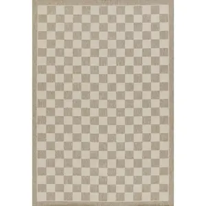 Saybrook SAY-3 (Checkered) Gray Area Rug