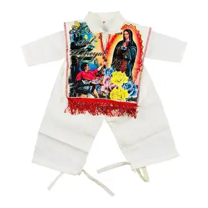 Juan Diego Gaban Costume 3 piece set, mata fabric, 100% cotton