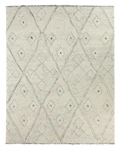 Hadi HAD02 White Rug