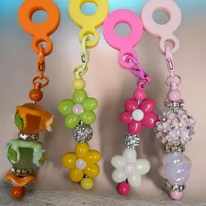 Handmade Beaded Tumbler Straw Charms