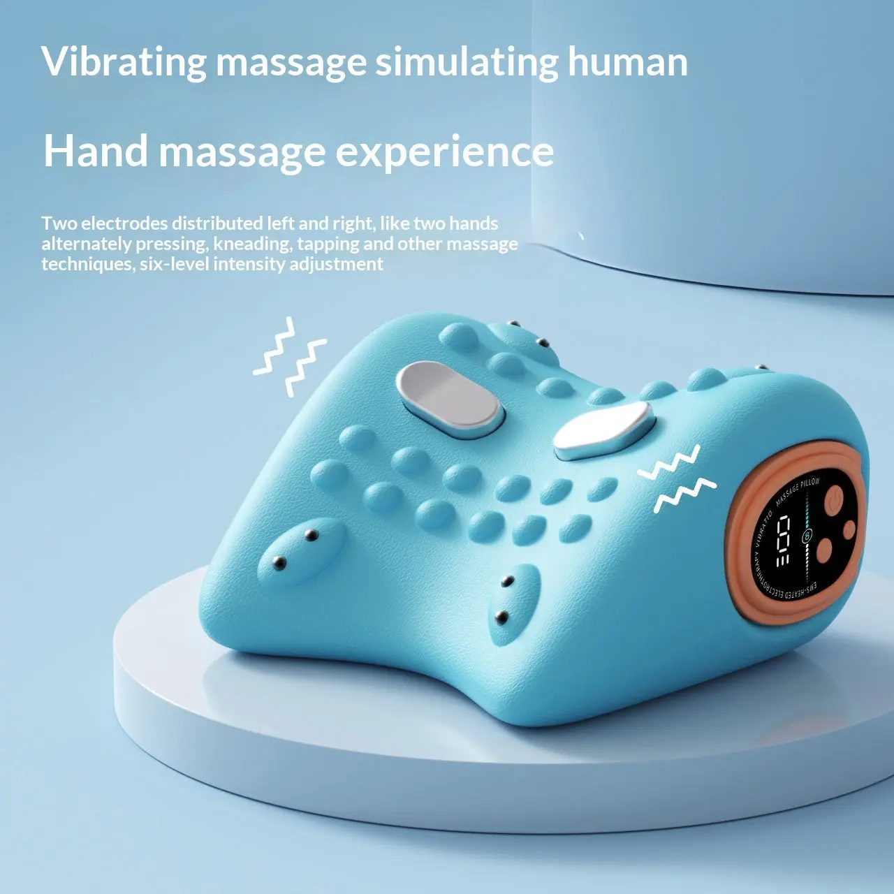 Neck Reset™ Heated Massage Pillow