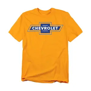 Men's Chevrolet Blue And Gold Vintage T-Shirt, Classic Chevy Humor Graphic Tee, Vintage Pickup Lover, Casual Streetwear Top, Cool Shirt For Men, Gift