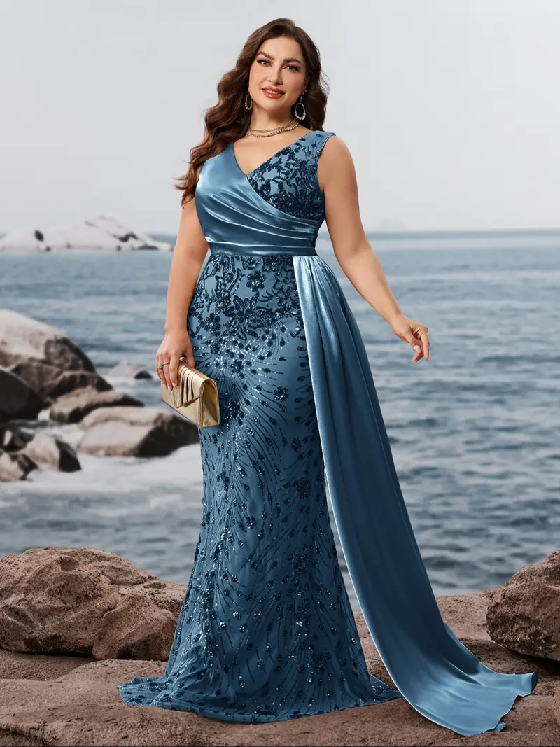 strapless open back dress Ivy Olive Sleeveless Smocked Maxi Dress main image 0