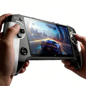 Best Birthday Gift for Dad, 5.5 Inch Retro Handheld Game Console with 10 Emulators Ultra HD Portable Player, Rechargeable Portable Console