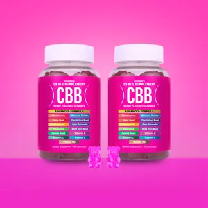 CBB Gummies - Women's Supplement - Berry Flavored - Double Pack (2 Bottles) - 120 Count - Vegan & Gluten-Free- Gelatin-Free Essential Vitamins A C E B6 - Herbal Ingredients