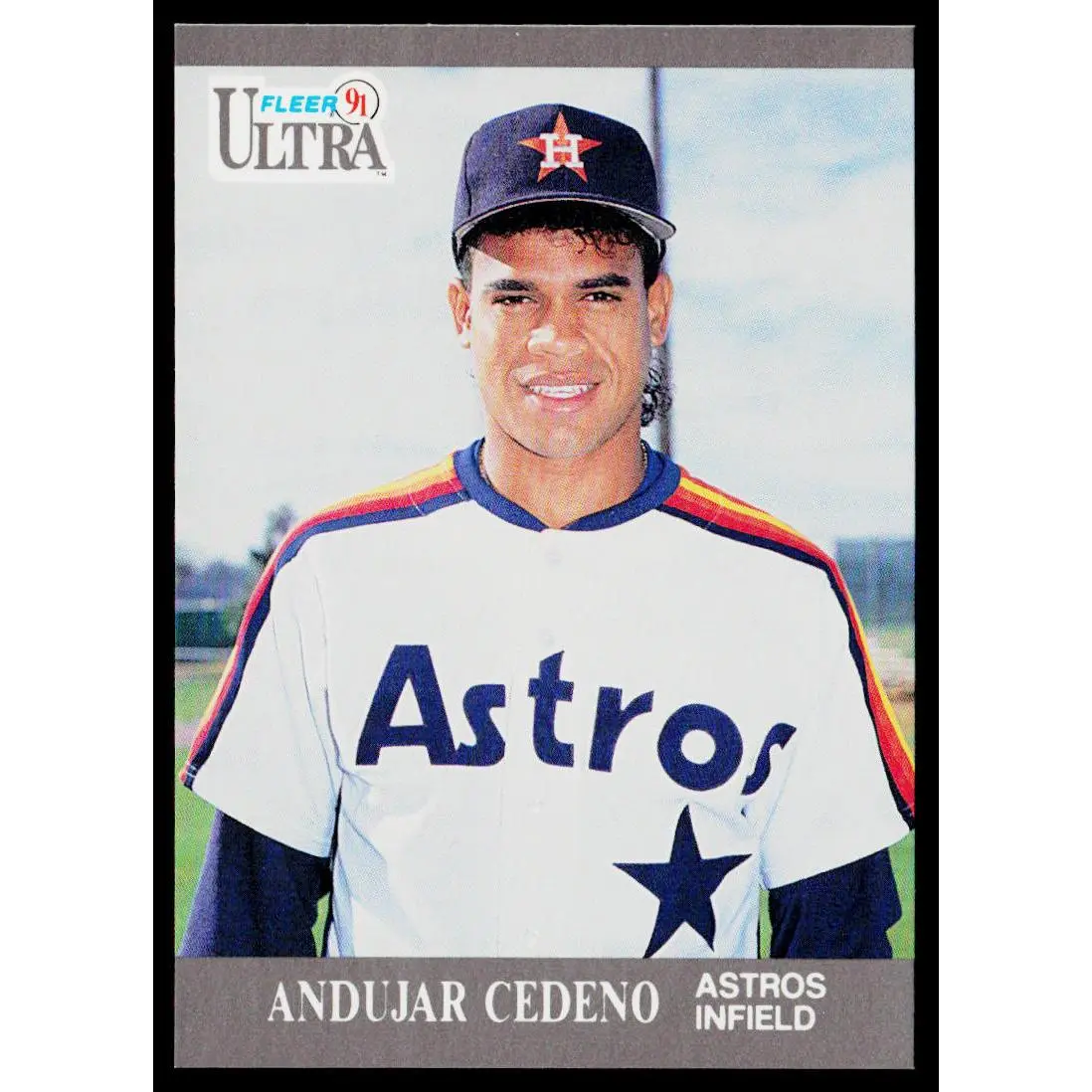 Andujar Cedeno 1991 Ultra #135 Houston Astros