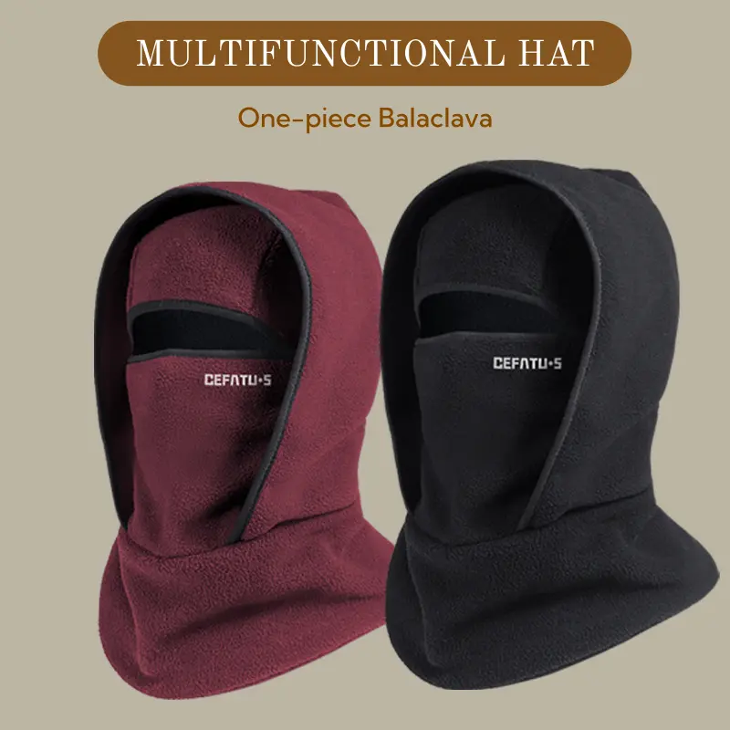 3-in-1 Helmet-Compatible Thermal Ski Balaclava – Fleece-Line  display picture 1