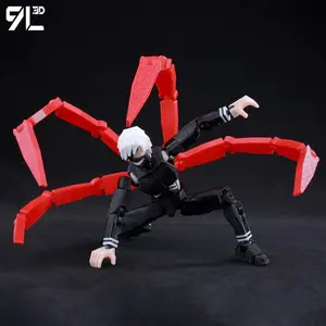 2026 new 9L 3D Articulated Action Figure - Kaneki Ken From Tokyo Ghoul Lucky Dummy 13 Collectible One-Eyed Ghoul Ver Desktop Display Toys