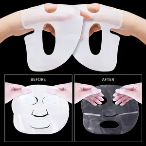 White Changing Transparent Mask for Skin Softening Hydrating Moisturizing Brightening and Nourishing Soothing Suitable for Cross Border Use Korean Cosmetic Moisture Moisturize Moisturizer Hydrate