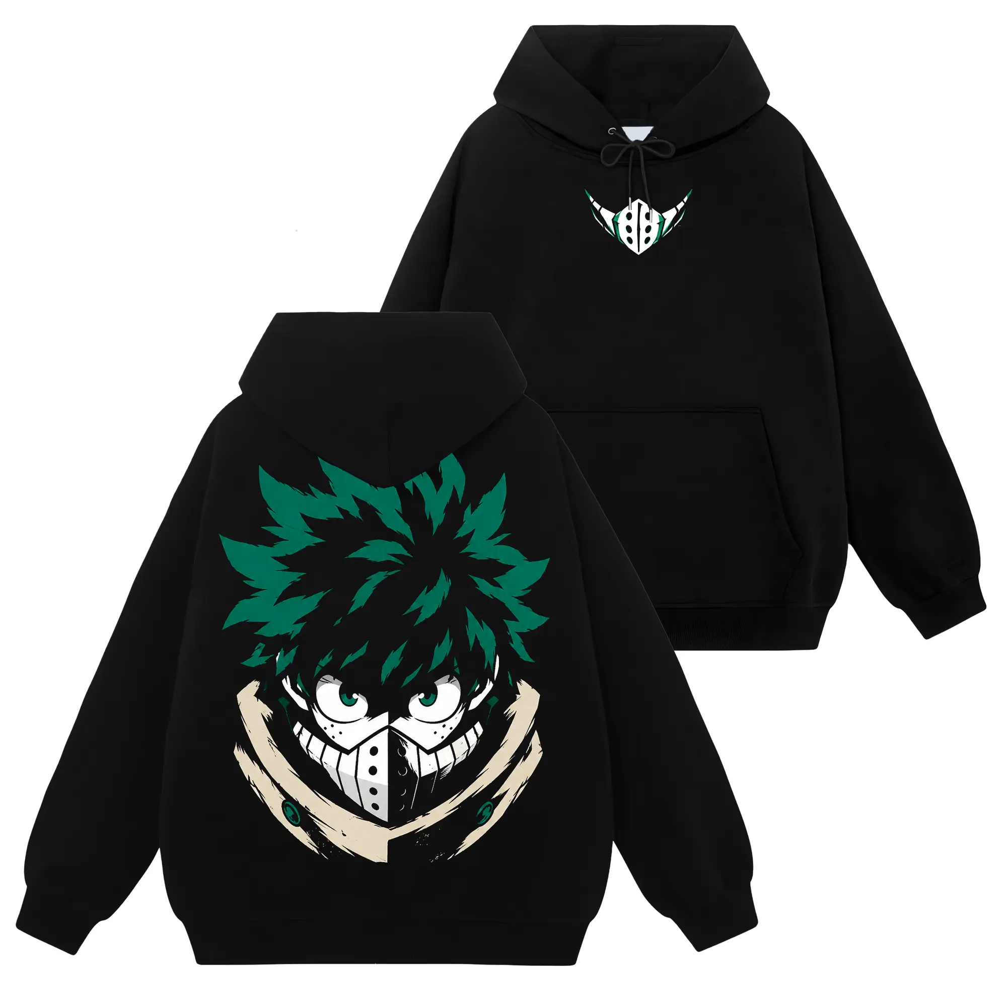 [Shinobi Shop] Deku - My Hero Academia #97 Hoodie T-Shirt Sweatshirt, Retro Vintage Unisex Graphic 90s Cotton, Gift For Wibu, Anime Manga Y2K Streetwear Fabric Womenswear