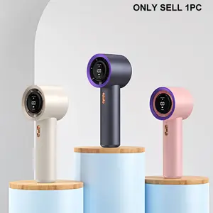 Portable Handheld Fan, Adjustable Speed 1-199, LED Display, Outdoor Travel Portable Fan, Unisex Gift, Lithium Ion Battery, Multifunctional Fan