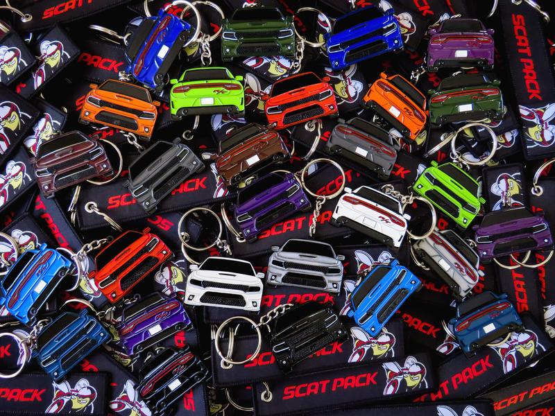 Keychain Jet Tag For Scatpack Key Ring Makes For A Unique and Cool Gift For Car Guys, Fans, Enthusiasts Dad, Friend, Him, Her & More