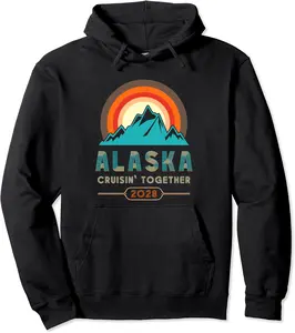 Alaska Shirts Alaska Gifts Family Group Alaska Cruise 2028 Pullover Hoodie - Codyweav Shop 86B0CBJ3BPYT