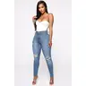 Our Favorite High Rise Skinny Jeans - Medium Blue Wash