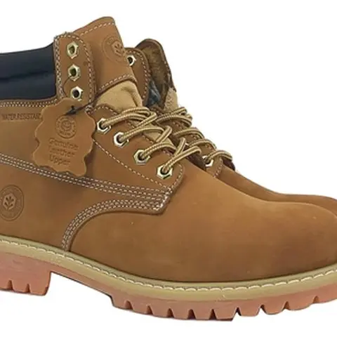 Jacata 6 Inch Nubuck Safety Boots for Men - Perfect for Walking and Footwear - Walking Shoes