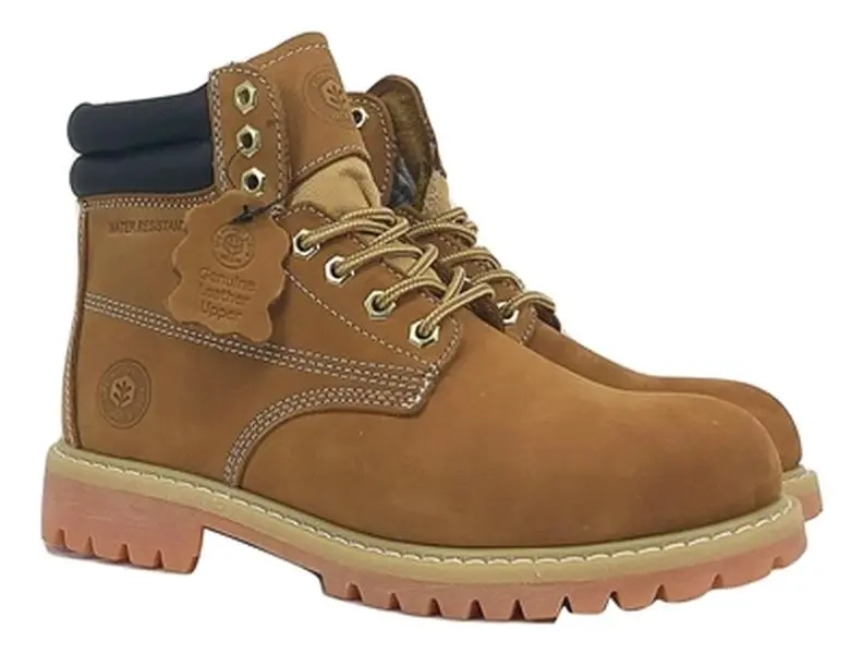 Jacata 6 Inch Nubuck Safety Boots for Men - Perfect for Walking and Footwear - Walking Shoes