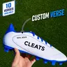 Bible Verse Sticker on Cleats | Customize your Cleats/Boots | (Set of 2)