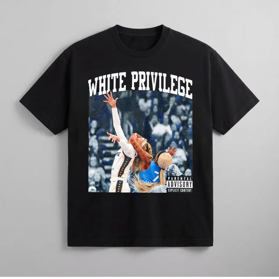 [SALE OFF 50%] White Privilege Caitlin Angel Reese shirt Clark Hoops Game Day Shirt