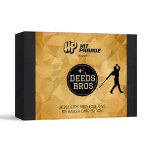 (Dome) Autographed Baller Card - 2026 DeedsBros Hit Parade Baller Autographed Baller Baseball Card! Factory Sealed Box!