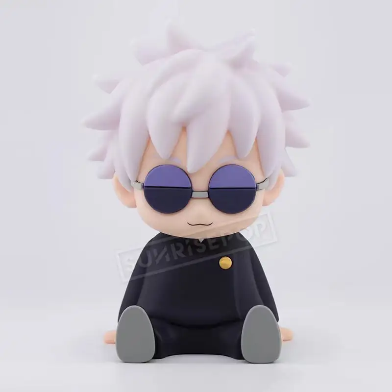 Jujutsu Kaisen Figure Satoru Gojo Action Figures Night Light Collectible Ornaments Pat Tap Light Desk Night Lamp Bedroom Decor Gifts Color Changing Us