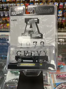 M2 machines DiecastZ exclusive 1973 Chevrolet Cheyenne 10 Black “A”