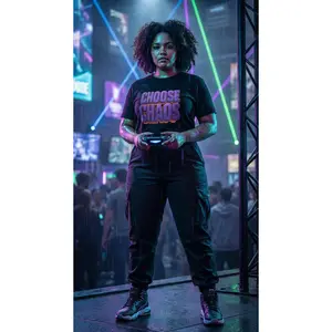 Choose Chaos Organic Cotton Tee – Unisex Sustainable Streetwear