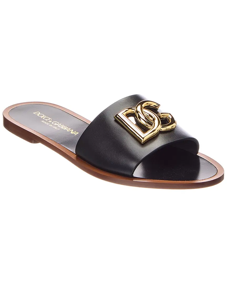 Dolce & Gabbana DG Leather Sandal