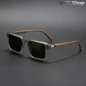Classic Full Frame Square Fashion Sunglasses for Men & Women, PC Metal Temple Casual Design, High Quality UV Protective Eyewear, Trendy Shades for Beach Music Festival Travel Party Daily Driving
