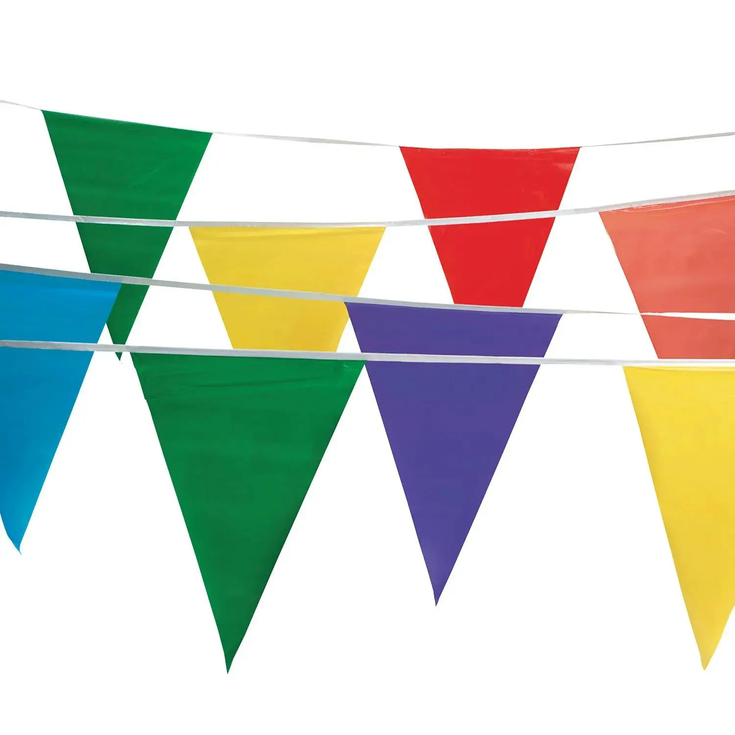 Multicolor Pennant Banners