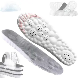 4D Shoes Insoles for Men and Women, Arch Support Insoles, Memory Foam Insoles, Shock Absorption and Cushioning Sports Shoe Insoles for Foot & Joint Support