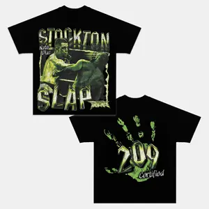 Nate Diaz Stockton Slap Graphic Tee, Vintage MMA Fighter T-Shirt, 209 Certified Fan Merch, Double Sided Fight Action Tee, Green Fight Club Shirt, Cage Fight Lover Gift, Streetwear Unisex Cotton T-Shirt