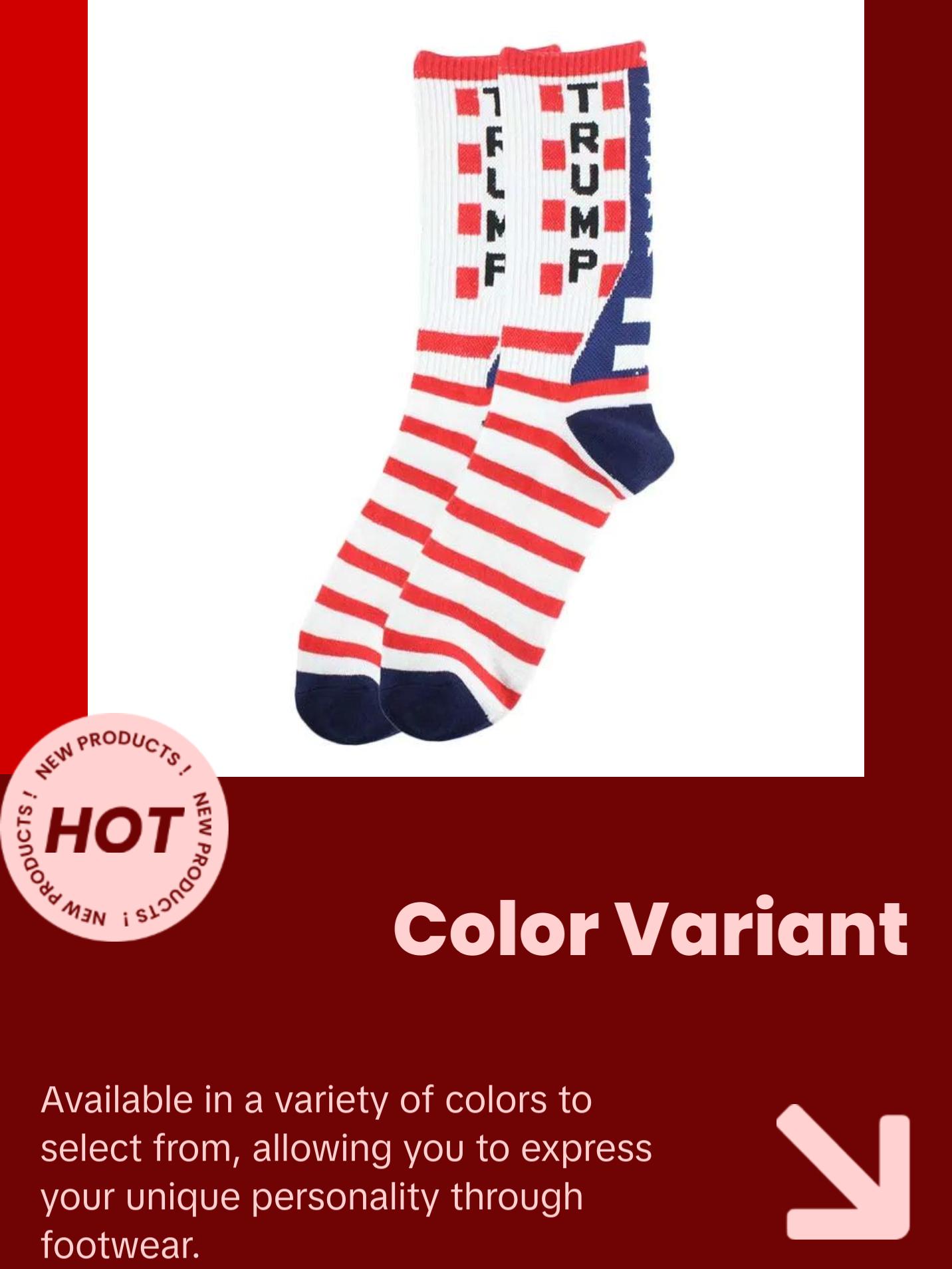Presidential Donald Trump Socks