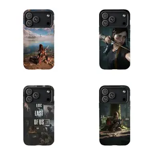Gaming Phone Case Set: The Last of Us & Horizon Zero Dawn Designs, Durable Shockproof Cover  for iPhone17 ProMax /16/15/14/13/12/11 Plus for Samsung phones, suitable for both men and women,  Perfect Gift for Women Men.A gift for the fans,