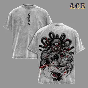 Yuta Okkotsu Tee Washed – Jujutsu Kaisen Execution × Culling Game Prelude Movie Edition Vintage Oversized Heavy Cotton Double Printed Anime Manga T-Shirt, Retro Unisex Streetwear Graphic Top, Next Strongest Sorcerer Editio